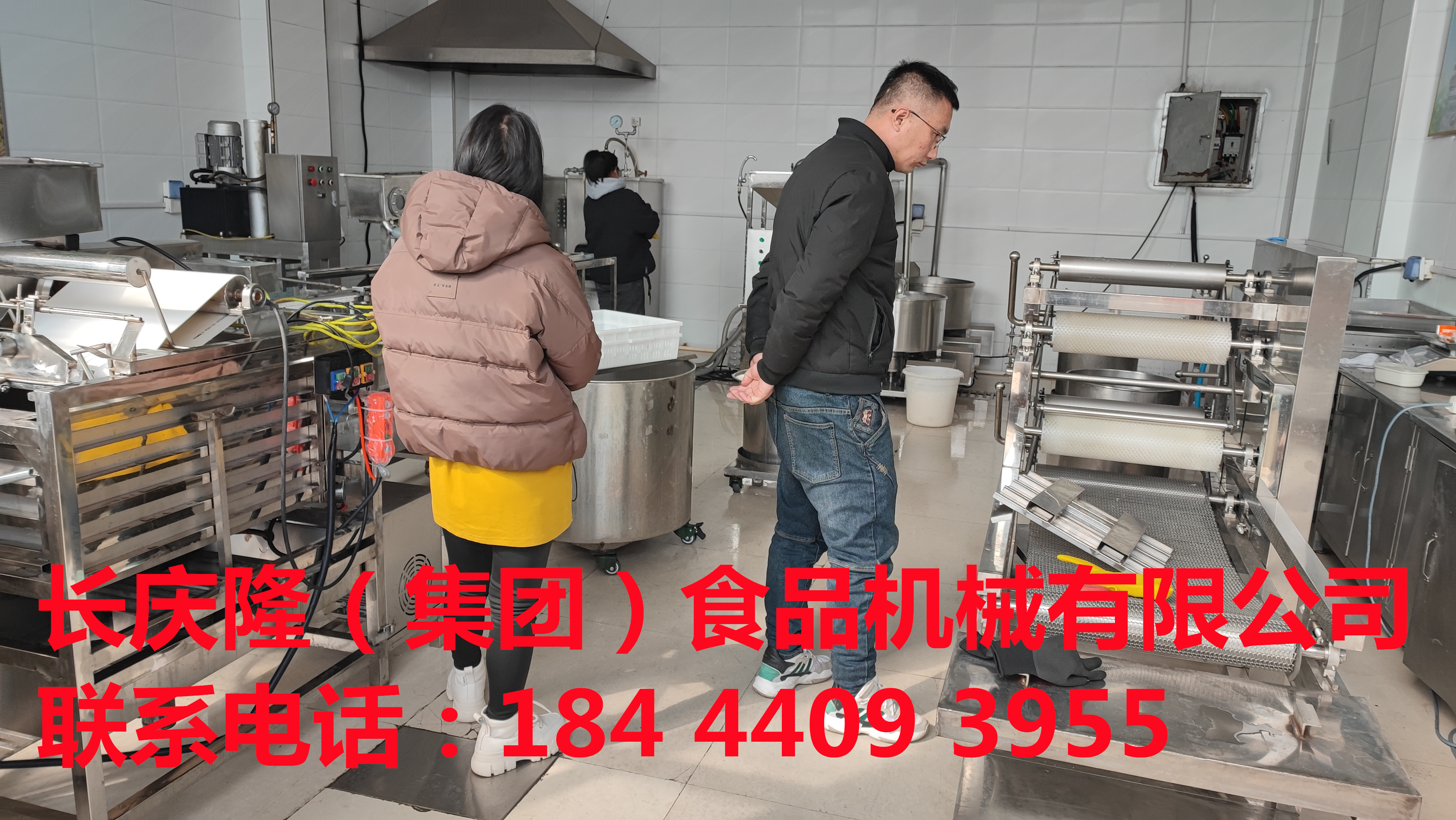 白山客戶購買豆腐機全套設備裝車發貨。祝客戶創業致富！ (4)_副本.jpg