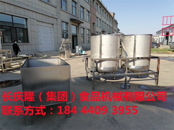 大連客戶全自動中型干豆腐機全套設備發貨 (1).jpg