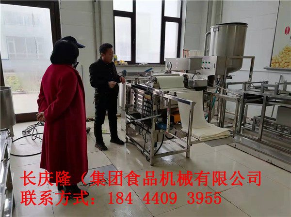 白山客戶牟先生仿手工干豆腐機全套設備購買，技術實操教學中 (2).jpg