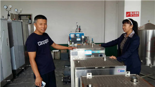 于先生購買了中型干豆腐機