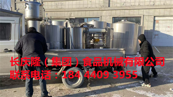 齊齊哈爾客戶購買的全套豆制品設(shè)備，已經(jīng)打好包裝發(fā)走了，長慶隆祝您心想事成，萬事如意。 (6).jpg