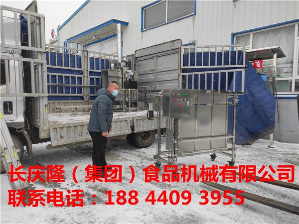 榆树客户订购的豆制品设备装车发货了。 (1).jpg