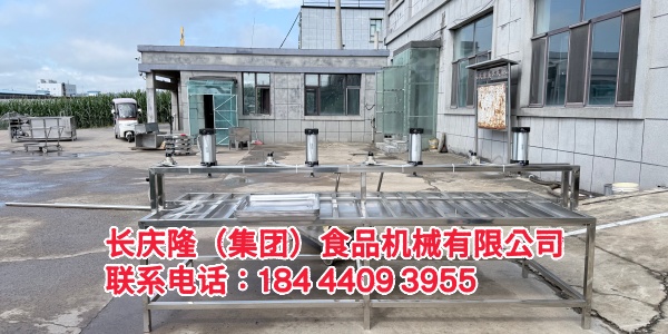 乡村振兴，长庆隆荣耀助力❗❗❗锦州村委会订购中型干豆腐机，大豆腐机全套设备装车发货🚚🚚.jpg